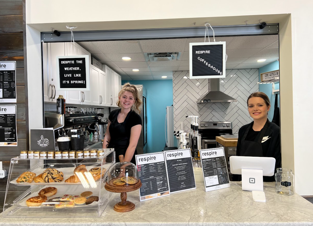 respire coffehouse menu